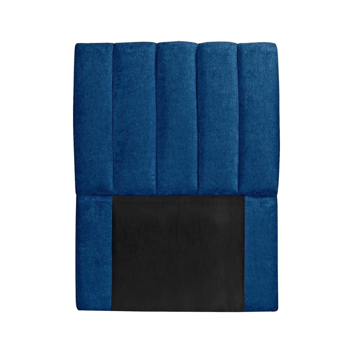 GENERICO - Respaldo De Cama 1 Plaza Negro Modular