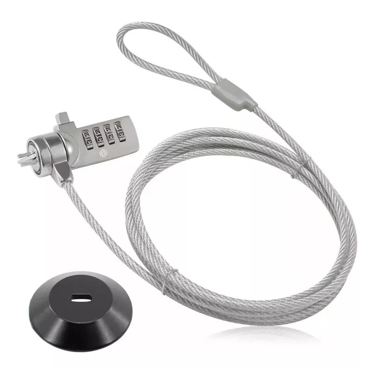 GENERICO - Cable De Seguridad Antirrobo Para Tablet iPad Macbook