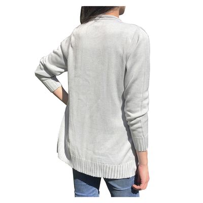 Imagen 2 del producto Cardigan de hilo - Plateado