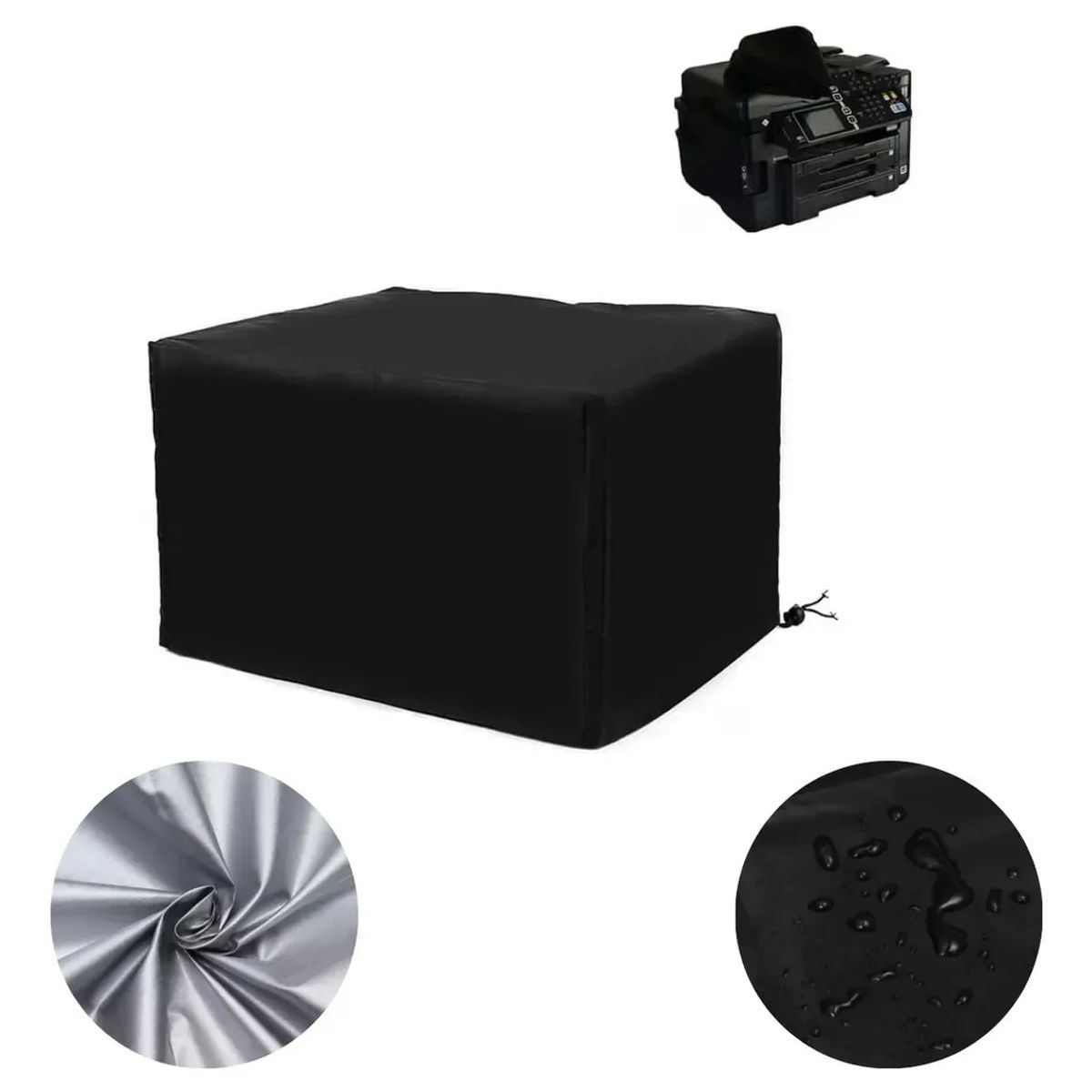 GENERICO - Universal A Prueba De Agu Funda Cubre Impresora