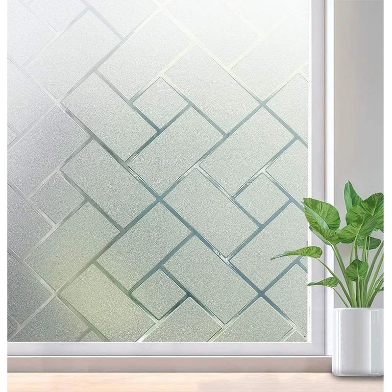 KUANGYE - Film Privacidad Vidrio Vinilo Decorativo Cocina 60cmx3m
