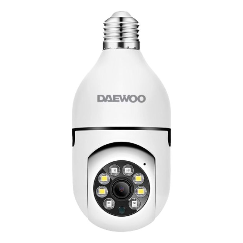 DAEWOO - Camara Ip Seguridad Hogar Foco Wifi Ptz Daewoo Di-sc004