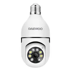 DAEWOO - Camara Ip Seguridad Hogar Foco Wifi Ptz Di-sc004