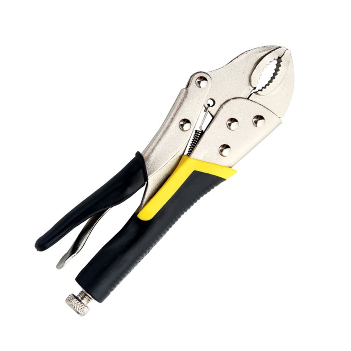 CARLOS I - Pinza D/presión C/mango Goma Mordaza Curva 10 Carlo 6000490