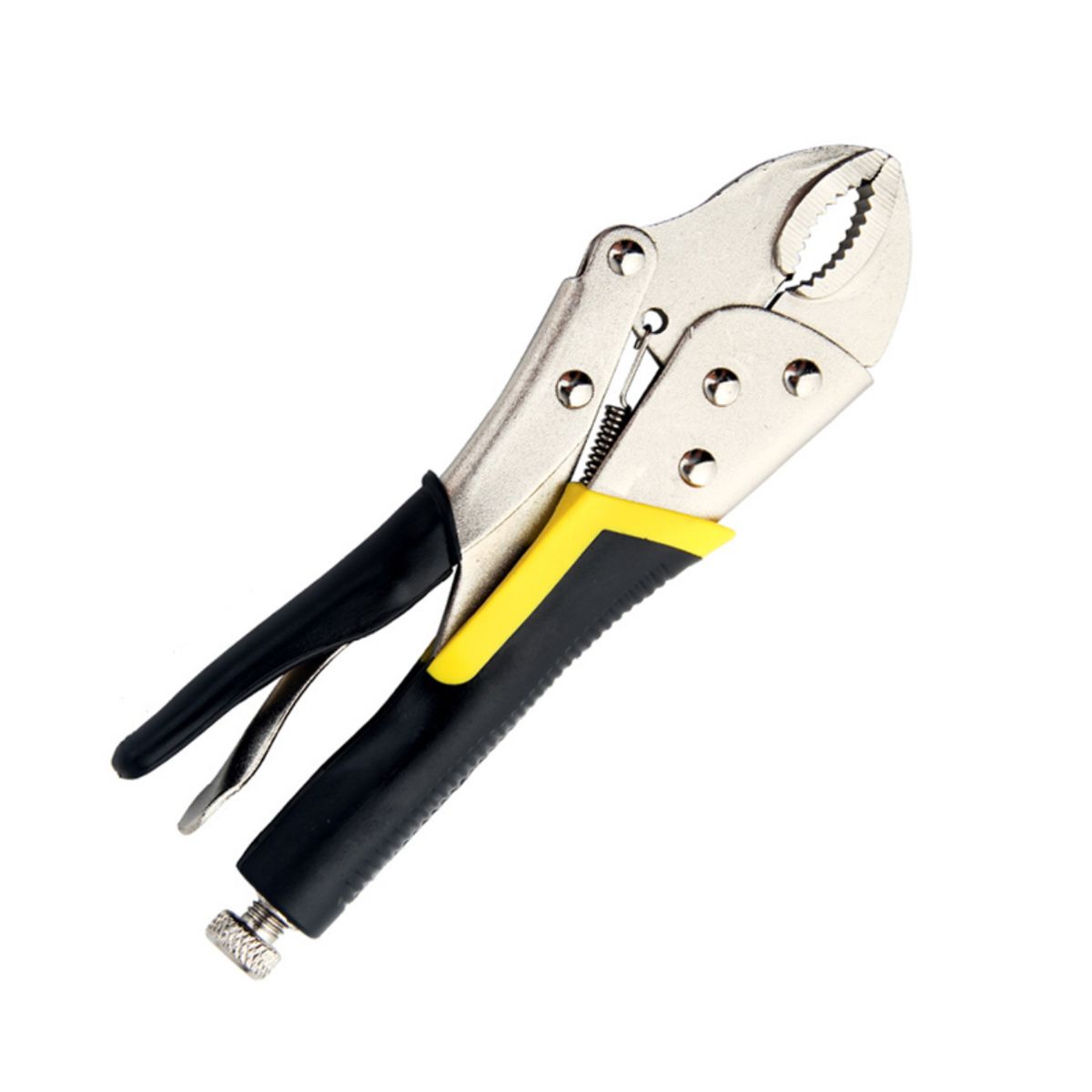 CARLOS I - Pinza D/presión C/mango Goma Mordaza Curva 10 Carlo 6000490