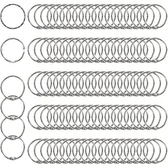 KUANGYE - Llavero Argolla Con Broche 96 Unidades 25 Mm