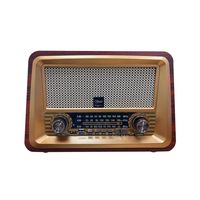 Radio Parlante 9136 Retro Stezzano Bluetooth Usb Tf Fm Color Café