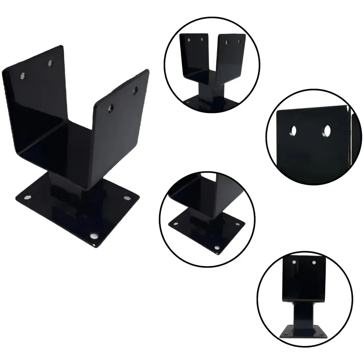 KUANGYE - Soporte Para Pilar Poste De Cenador Y Cobertizo 4x4 Pulgadas