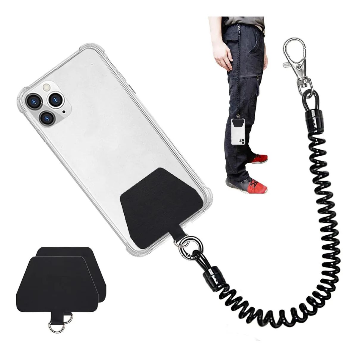 KUANGYE - Correa Antirrobo Celular Retráctil Colgante