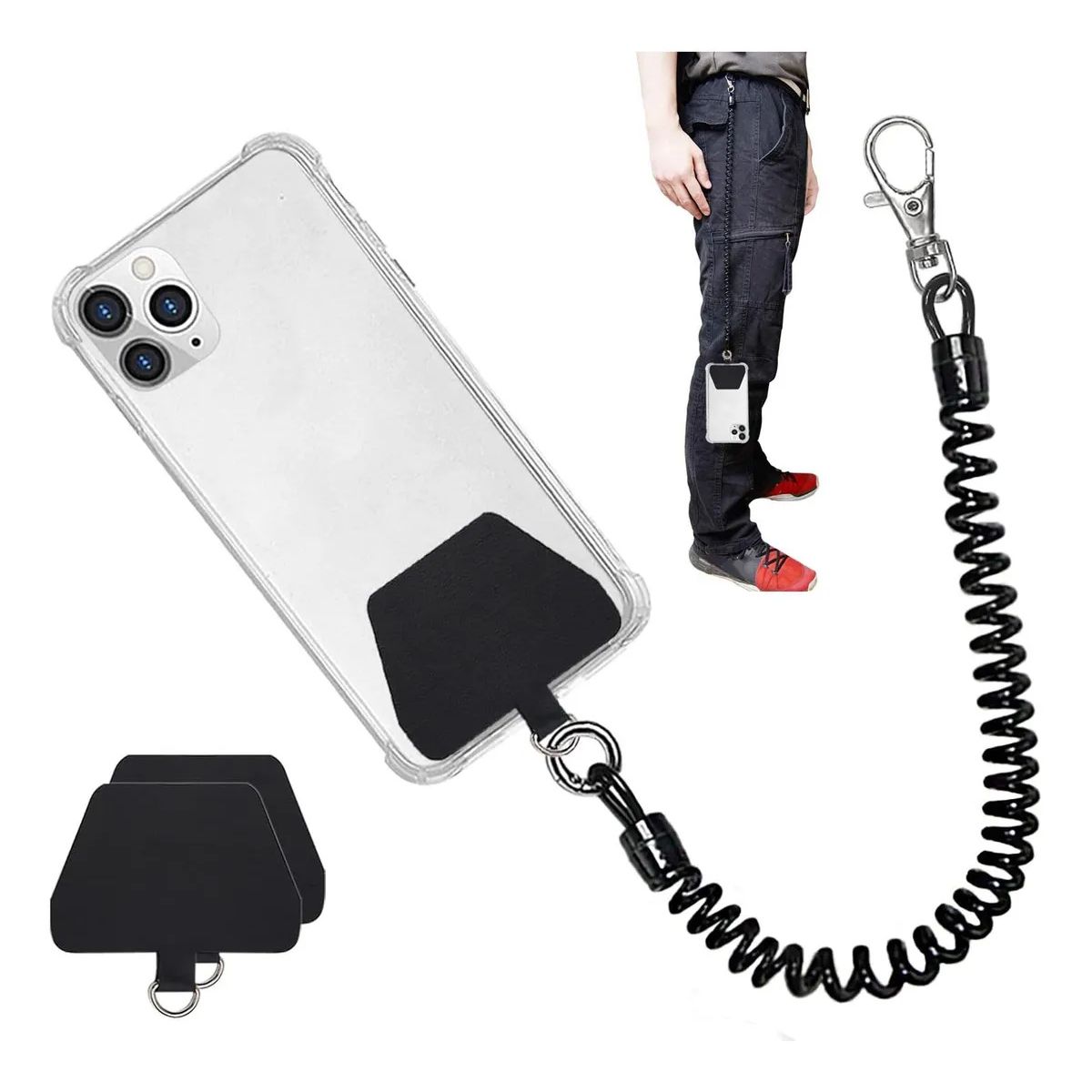 KUANGYE - Correa Antirrobo Celular Retráctil Colgante