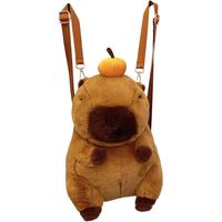 Mochila De Capibara Bandolera Bonita Con Dibujos Animados