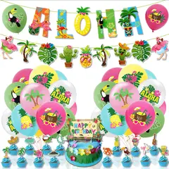 KINDA NICE - Juego De Globos Para Fiesta Temática De Hawaii Beach