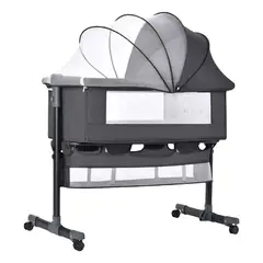 BLLOQ - Cuna Colecho Para Bebé + Cesta+ Mosquitero + Cambiador