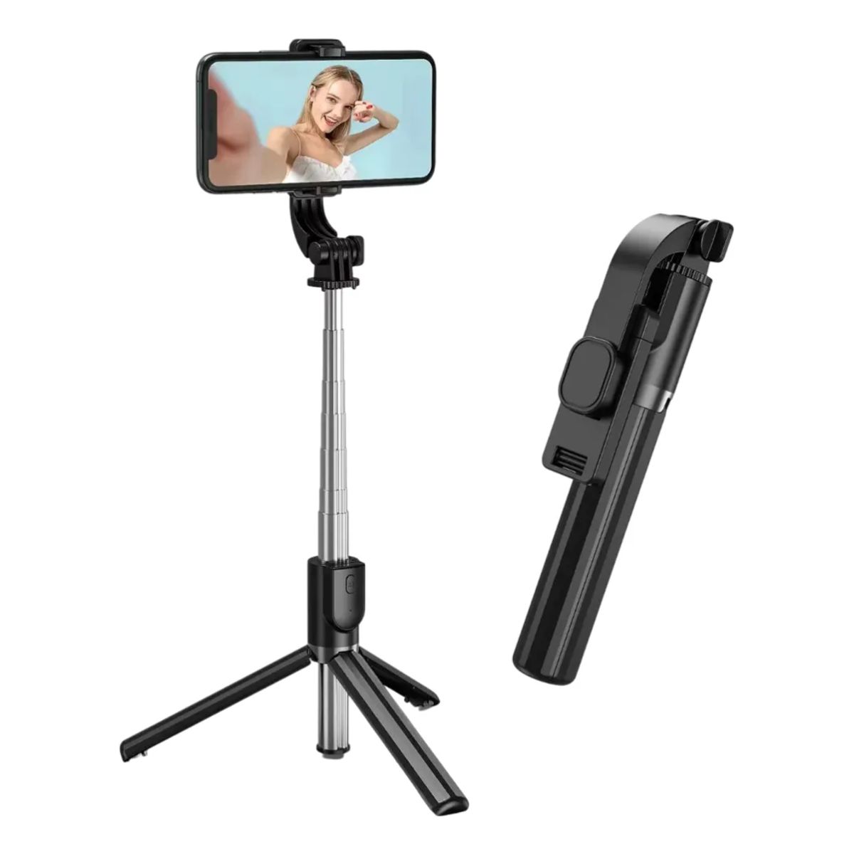 GENERICO - Mini Palo De Selfie Stick Con Control