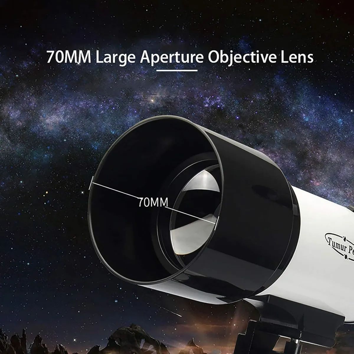 GENERICO - Telescopio Astronómico Monocular Con Soporte
