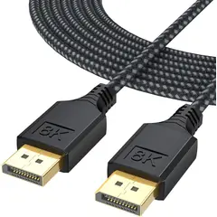 MALIK - Cable Displayport 8k (8k 60hz/4k 144hz/2k 165hz)V14 Pack 3