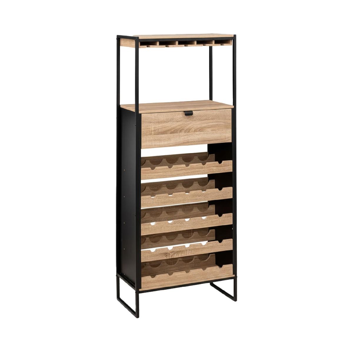 5FIVE - Mueble Bar con soporte para 25 botellas Aliaj 5Five