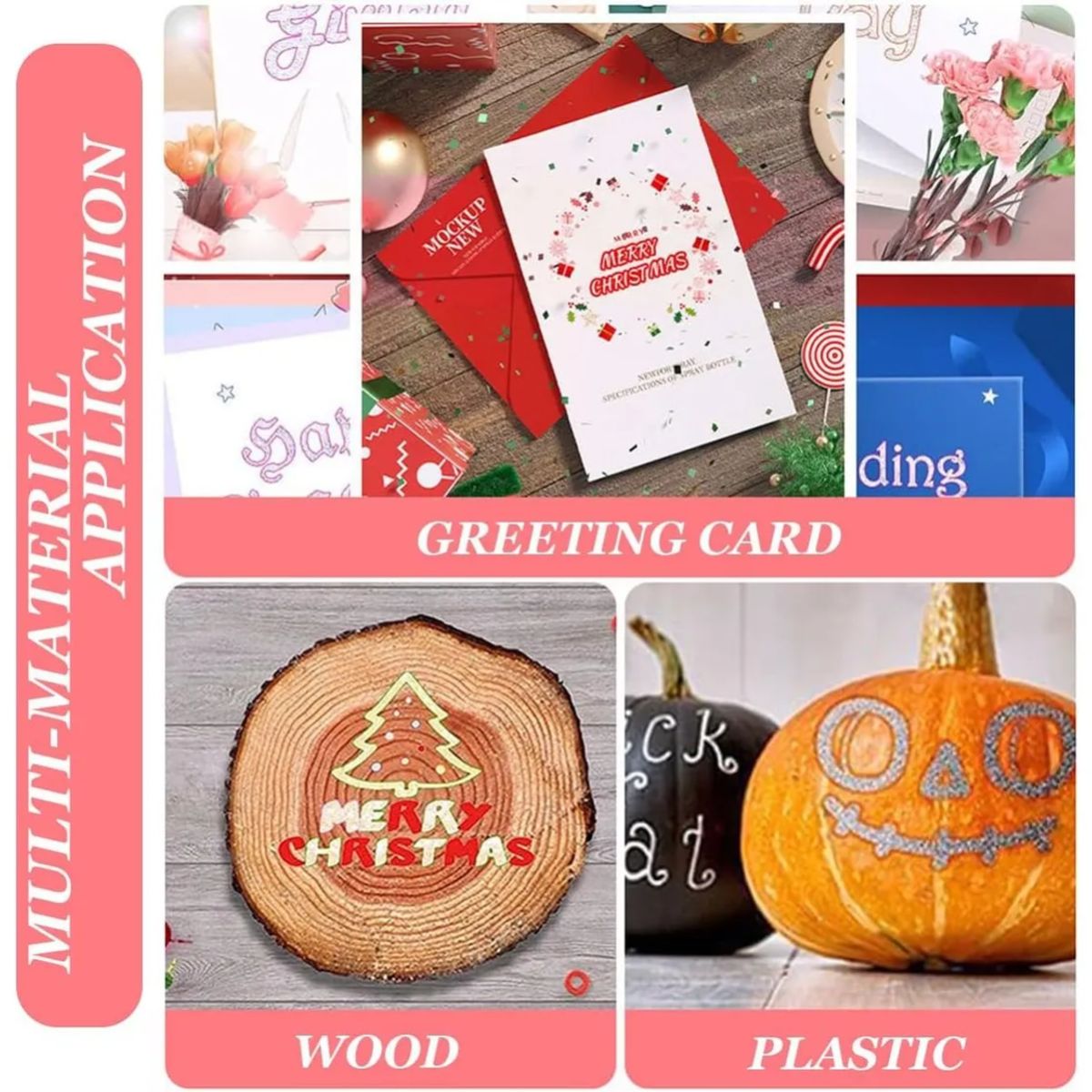 GENERICO - Set 24 Marcadores Rotuladores Doble Línea Metalizados De Gel