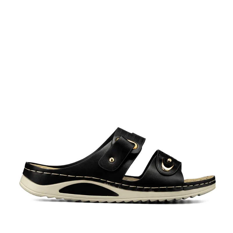 WEIDE - Sandalia Estilo Chala Taco Cuña Casual Mujer Weide Jn722