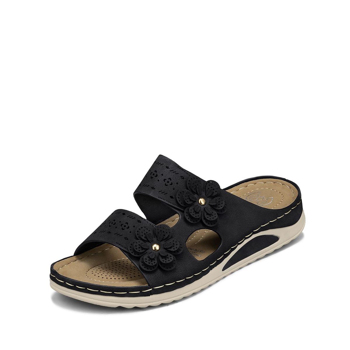 WEIDE - Sandalia Estilo Chala Confort Taco Cuña Mujer Weide JN723