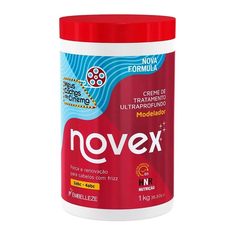 NOVEX - CREMA DE TRATAMIENTO MEUS CACHOS DE CINEMA NOVEX 1KG