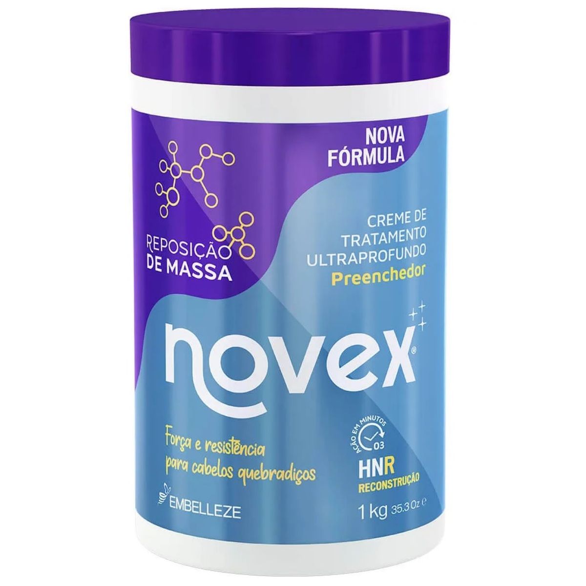 NOVEX - Crema De Tratamiento Repositor De Masa 1kg