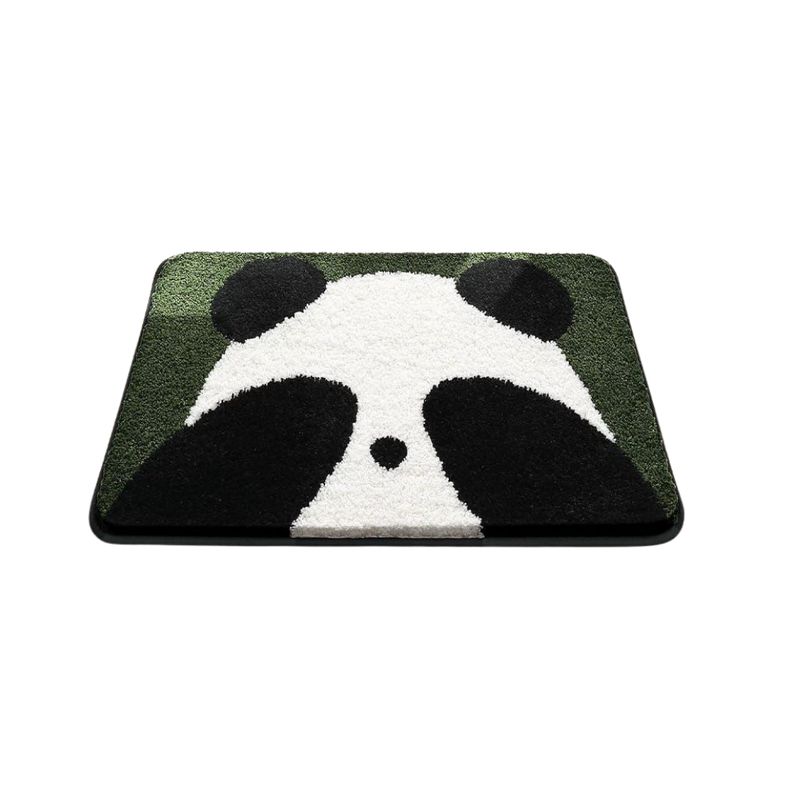 GENERICO - Alfombra Antideslizante Poliéster Diseños Panda De 80x50cm