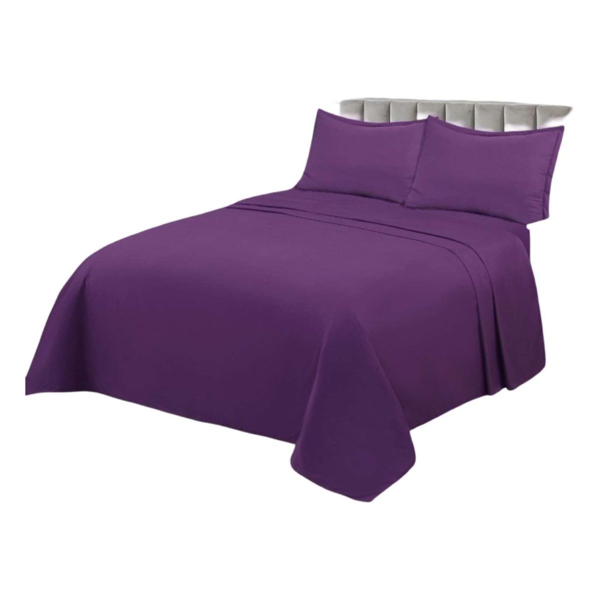 GENERICO - JUEGO DE SÁBANAS DE GENERO 2 PLAZA VIOLETA