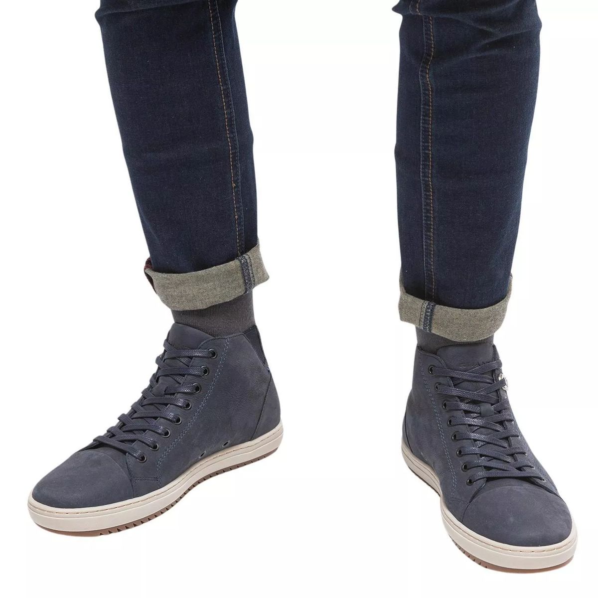 GUANTE - Zapatilla Caña Alta - Kansas - Guante - Marino