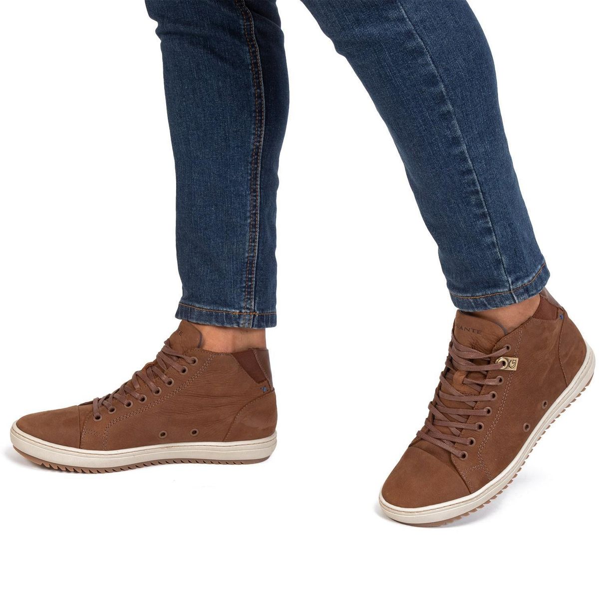 GUANTE - Zapatilla Caña Alta - Kansas - Guante - Chocolate