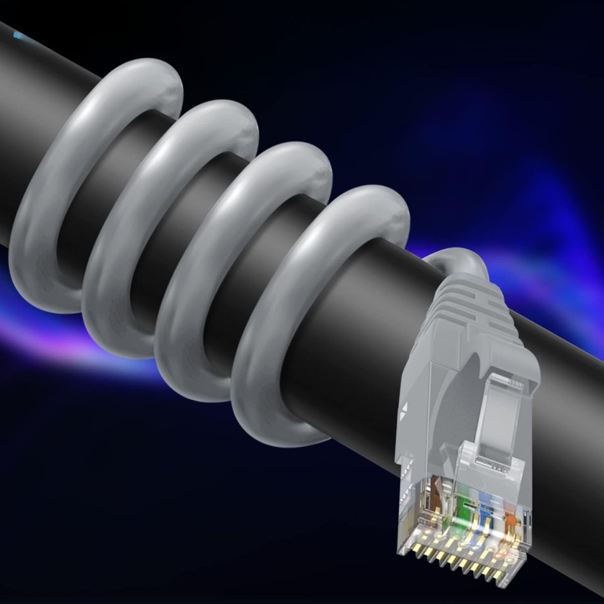 GENERICO - Cable Red Cat 6 Armado 10M  Ethernet Alta Velocidad