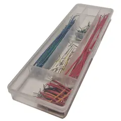 GENERICO - Pack 140pcs Alambre conexion Protoboard U Con Caja