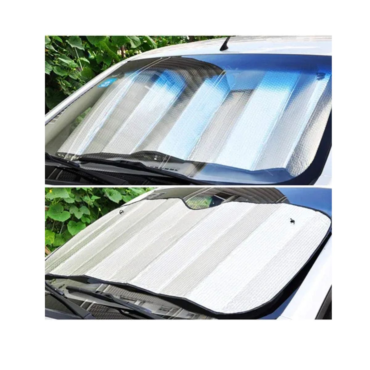 GENERICO - Parasol Tapasol De Auto Camión Camioneta Parabrisa Metalizad