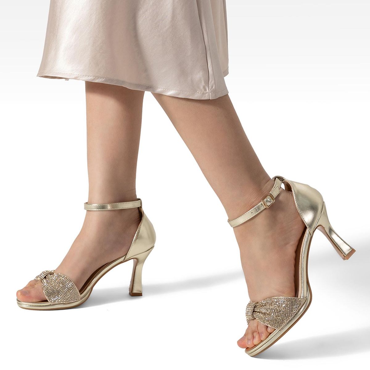 WEIDE - Sandalia Taco Alto Fiesta Elegante Mujer Weide YOU535