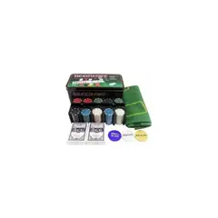 CAP DOR - Set de 200 Fichas de Poker