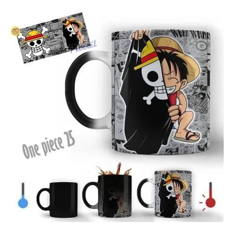 GENERICO - tazon magico one piece