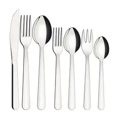 TRAMONTINA - Juego De Cubiertos Malibu 42 piezas