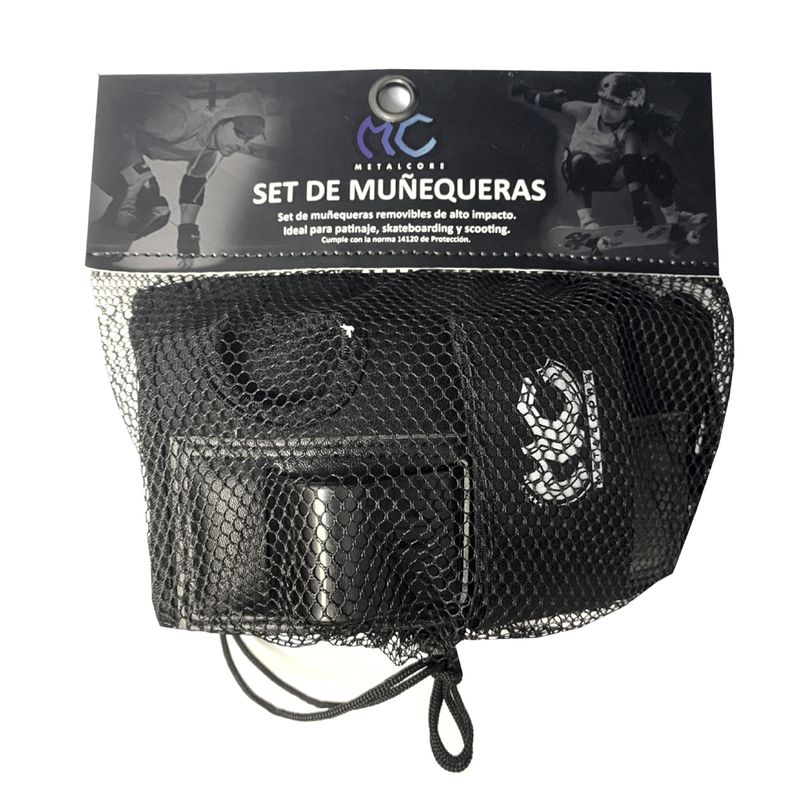 MC METALCORE - Muñequera roller derby Metalcore Talla L