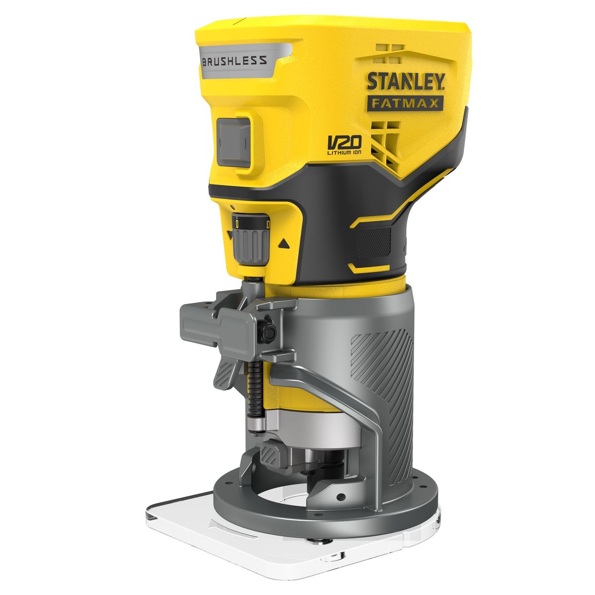 STANLEY - Rebajadora compacta 1/4" 20V BRUSHLESS STANLEY SCW400B-B3