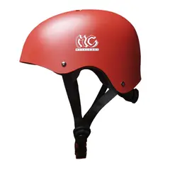 MC METALCORE - Casco para Bicicleta y Skate Urbano Metalcore ROJO TALLA M