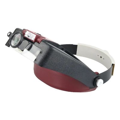Imagen 2 del producto Cintillo Lupa Con Luz Led Profesional Lupa Visera Zoom