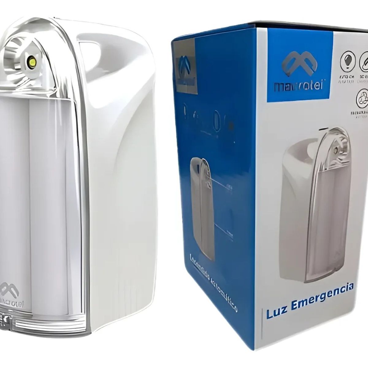 MACROTEL - Lampara De Emergencia Macrotel Tubo Led Portable 200 lumenes Blanco