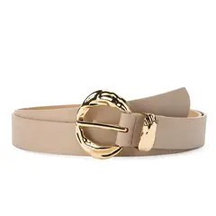 GACEL - Cinturon - Ancho 3 cms - - Taupe