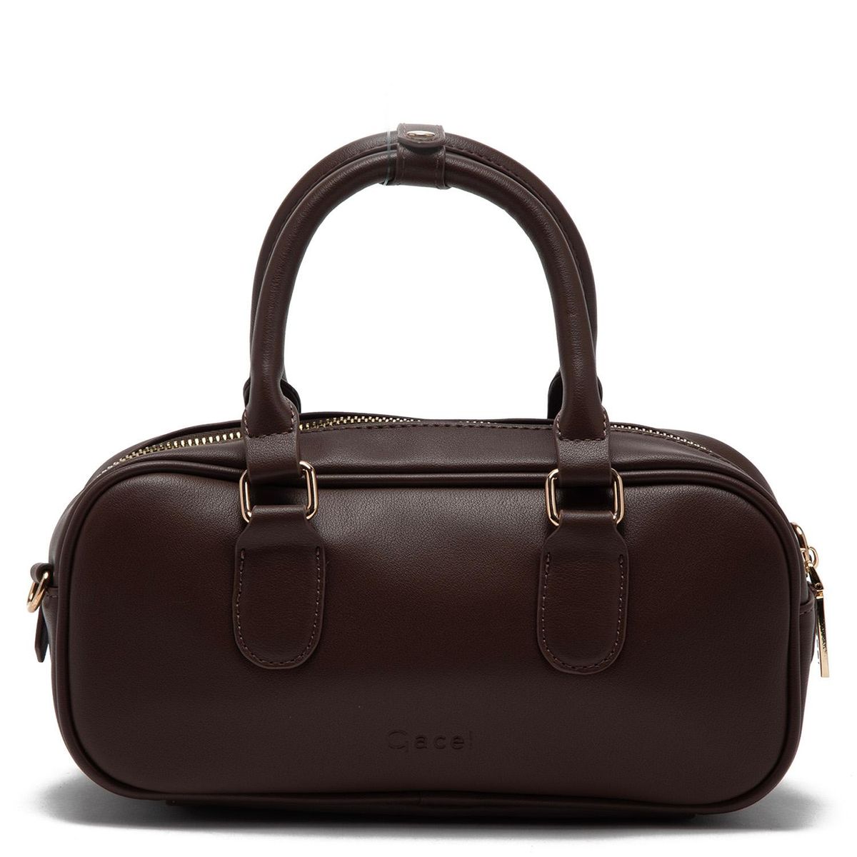 GACEL - Cartera - Dos Asas Pequeña - Gacel - Chocolate