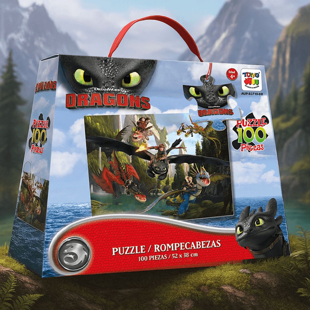 TOYNG - Puzzle 1000 piezas como entrenar a tu dragon