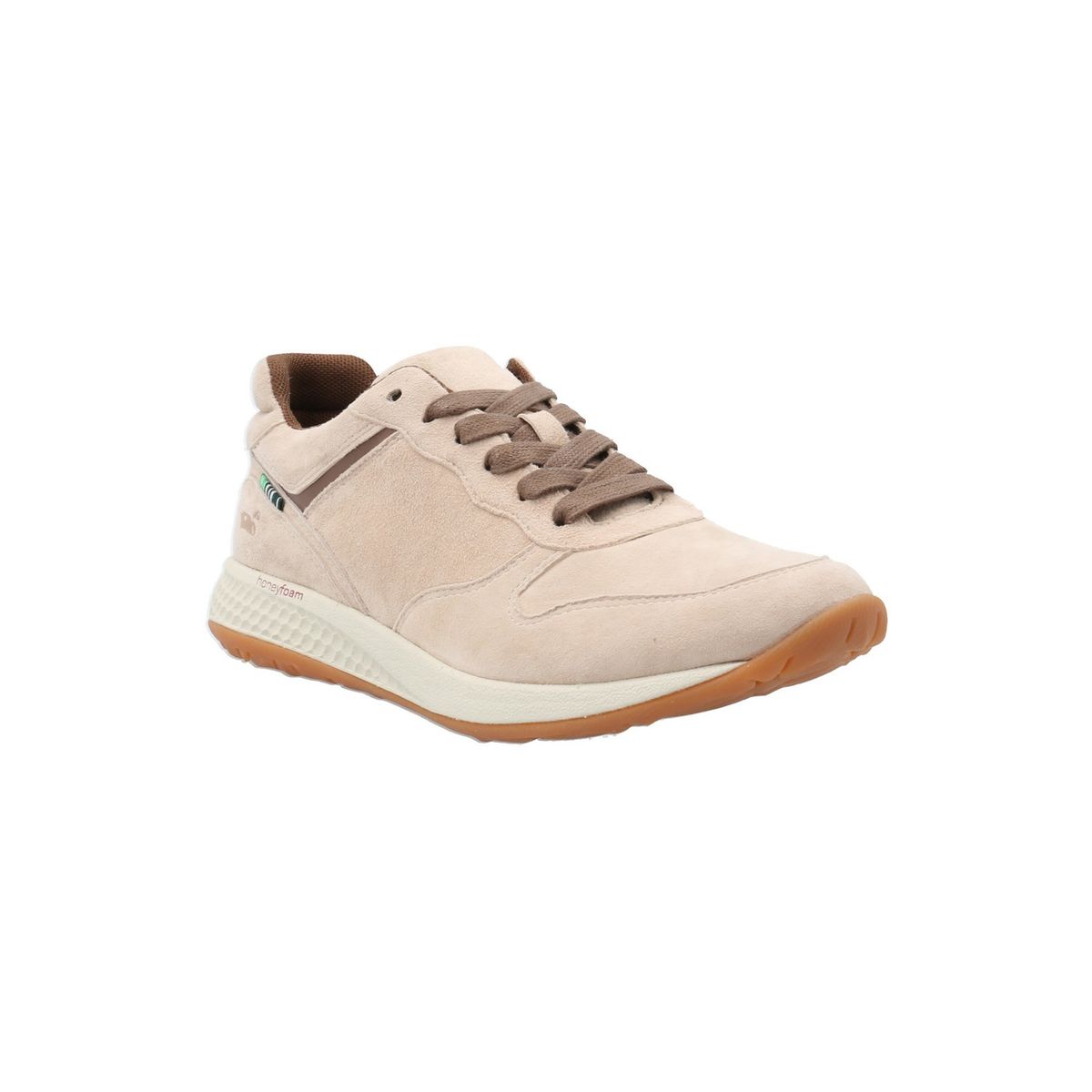 ROCKFORD - Zapatilla Cuero Mujer Kansas Beige ROCKFORD