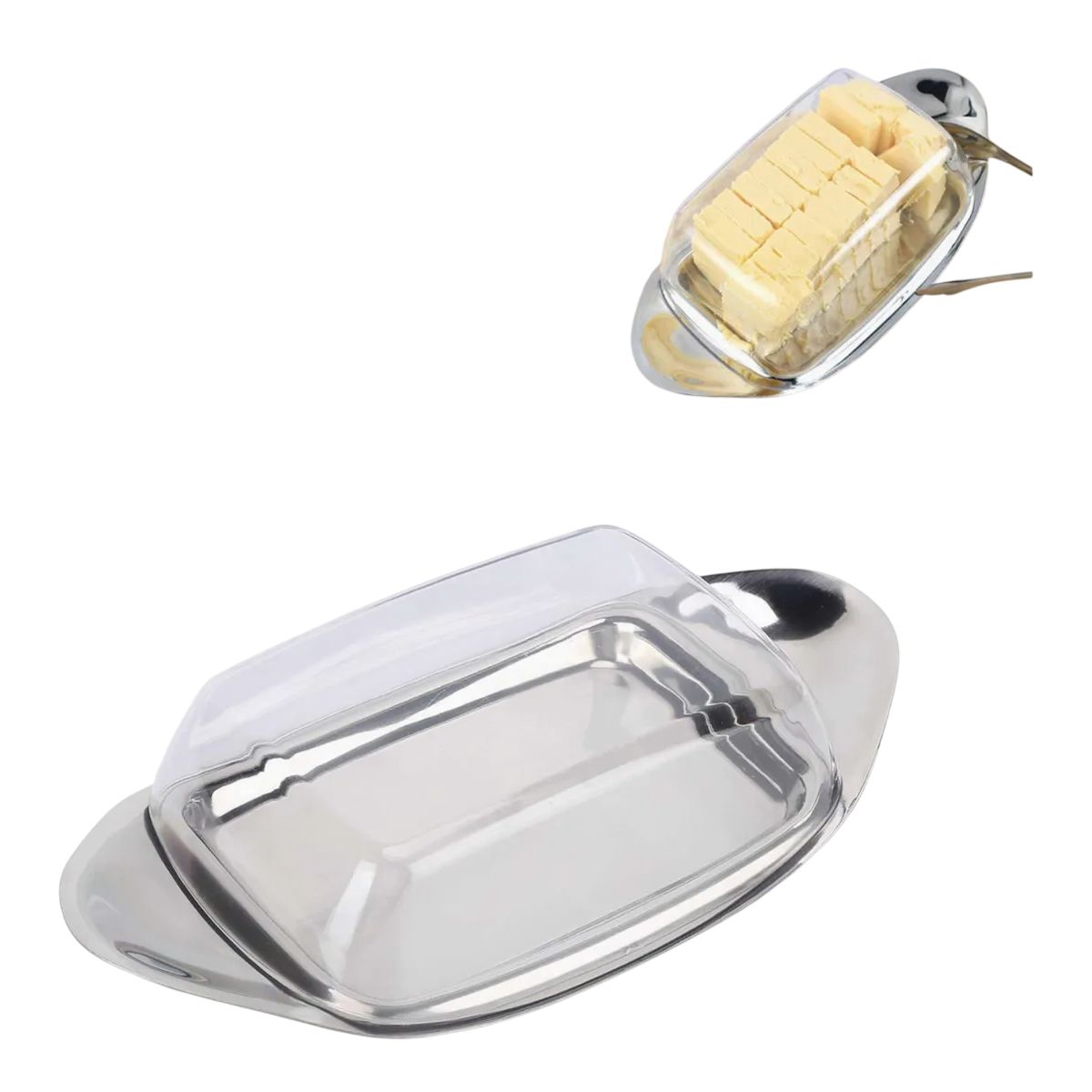 GENERICO - Mantequillero Vidrio Mantequilla