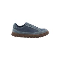 Zapatilla Cuero Hombre Tokio Azul