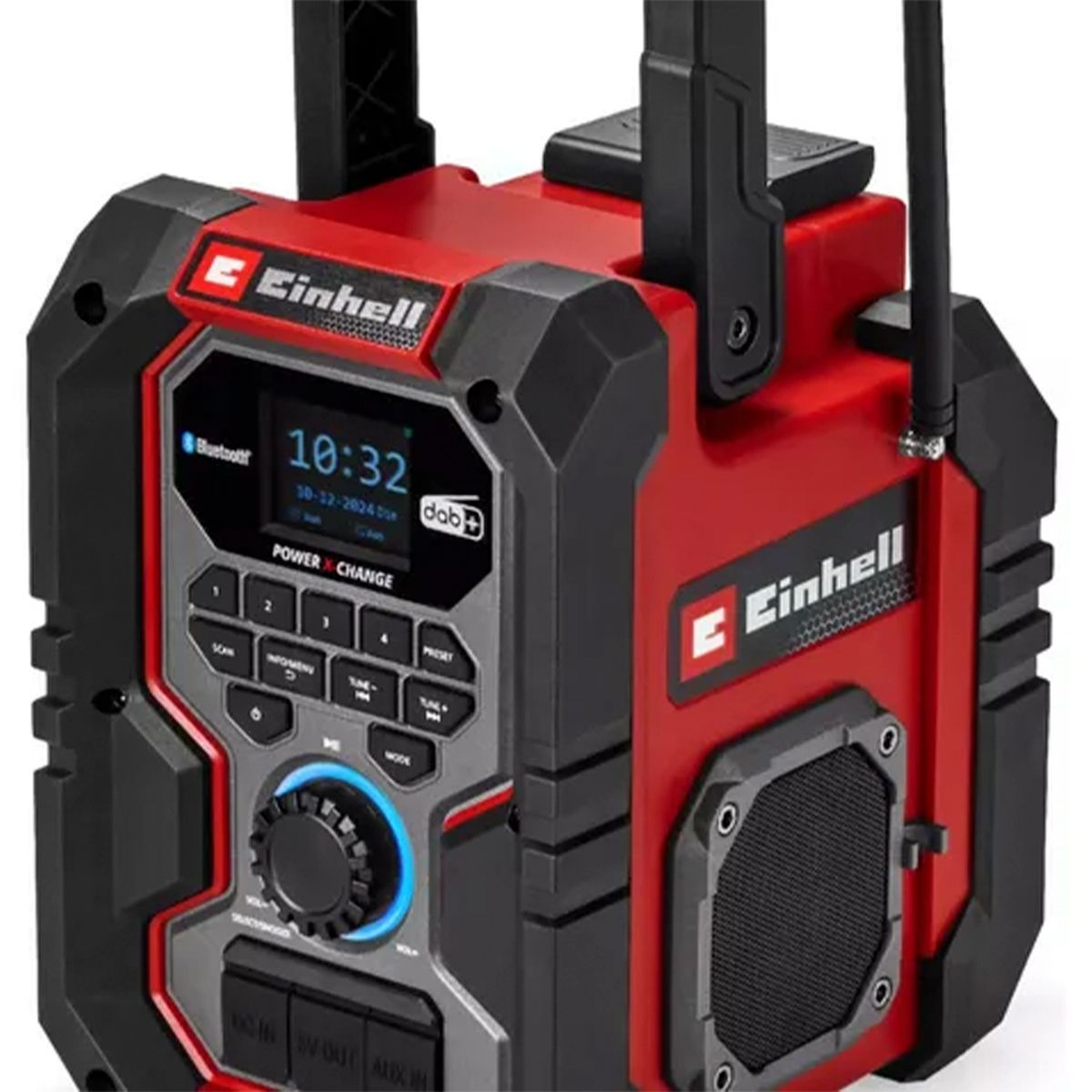 EINHELL - Radio Inalámbrica Einhell TE-CR 18 Li DAB+/FM/BT - Solo
