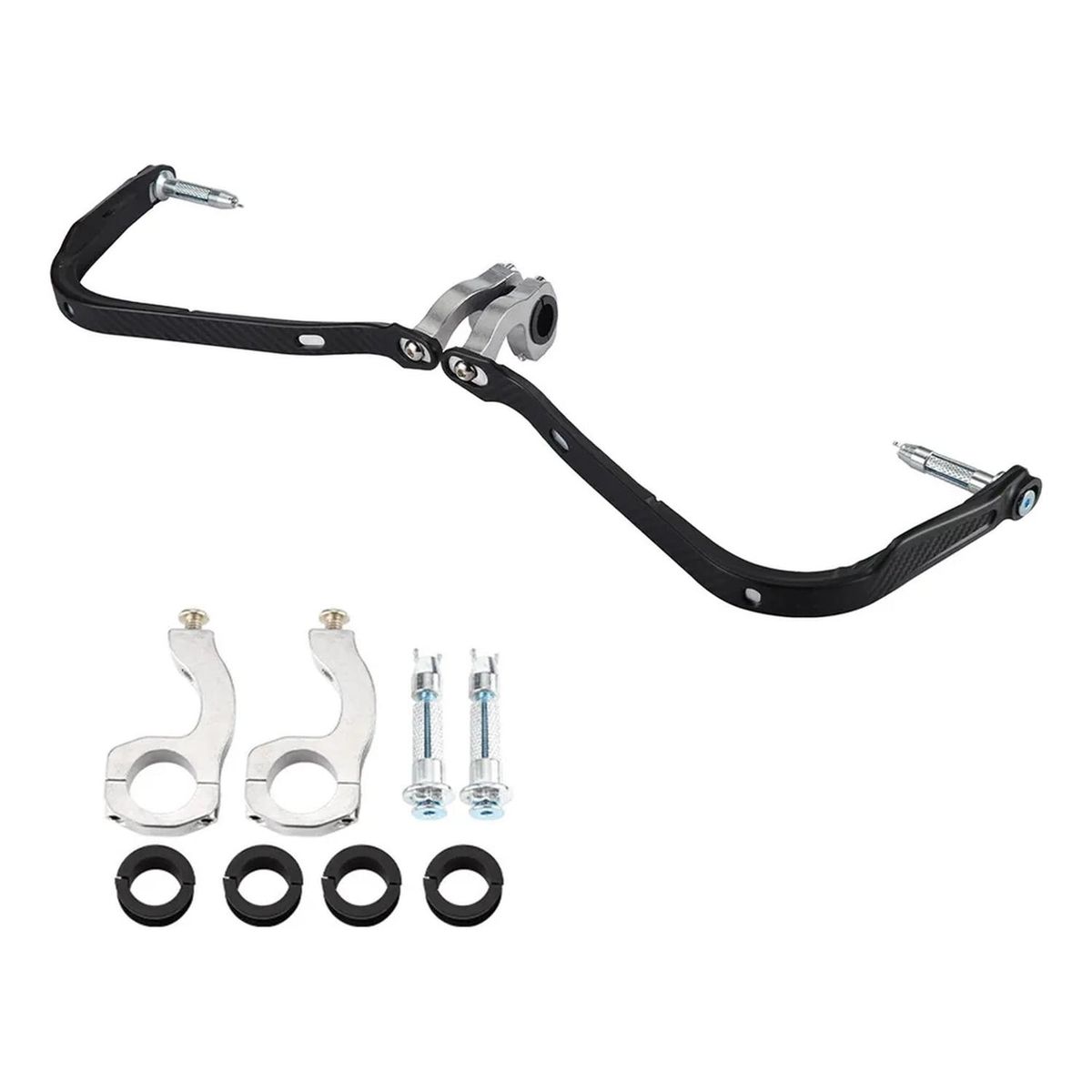 GENERICO - Cubre Puños Moto y Cuatriciclos De Aluminio Universal